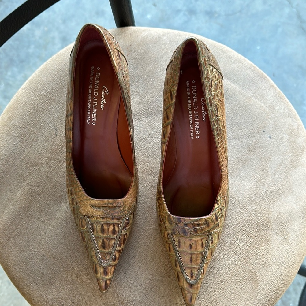 Donald Pilsner Italian pumps size 5.5